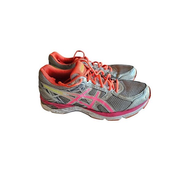 Asics Womens Gel-Contend 3 Mesh Sneakers Size 7.5 Silver & Pink Athletic Shoes A - Picture 5 of 16